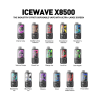 ICEWAVE x8500 Disposables 18mL 8500 Puffs (Box of 5) by Voopoo