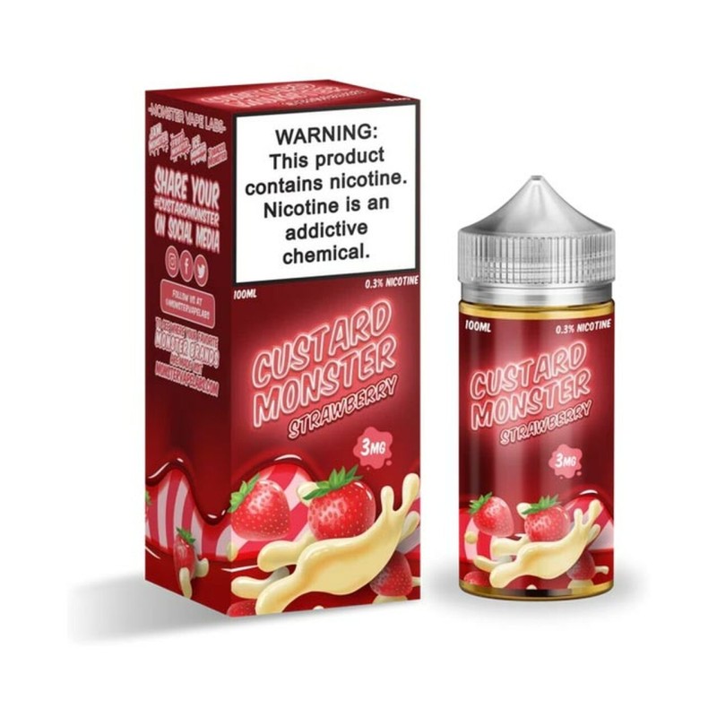 Custard Monster Tobacco Free Nicotine E-Liquid by Monster Vape Labs