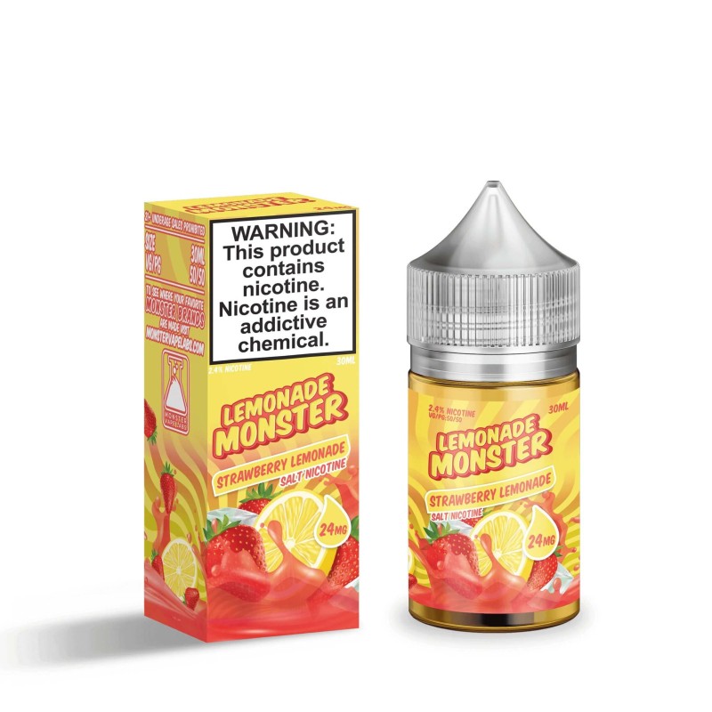 Lemonade Monster Tobacco Free Nicotine Salt E-Liquid by Monster Vape Labs