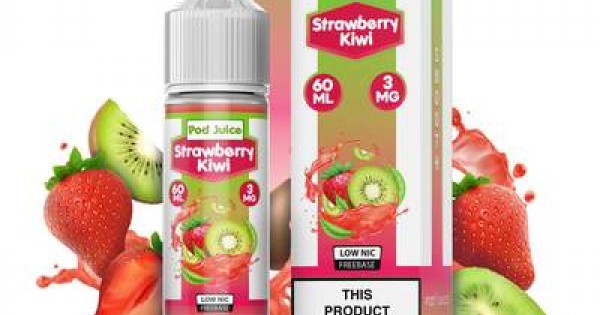 POD JUICE - STRAWBERRY KIWI ICE - 60ML –