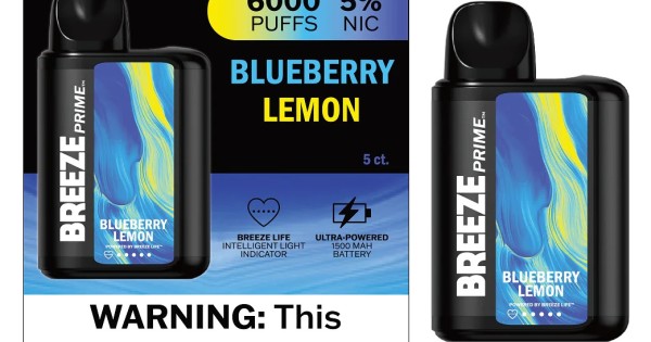 Breeze Smoke Prime Edition 6000 Puff Disposable - Worldwide Vape