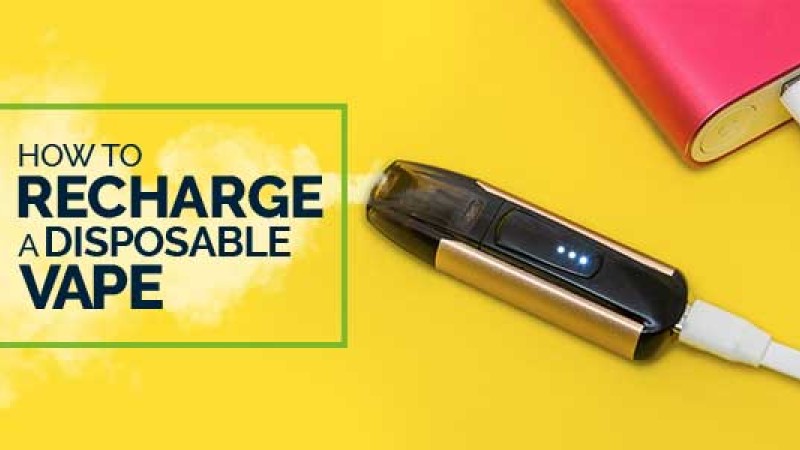 How to Recharge a Disposable Vape?