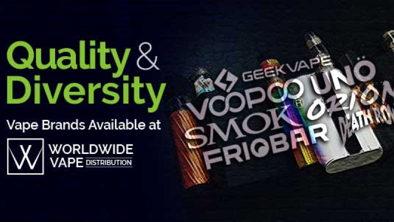 Quality and Diversity: The Range of Vape Brands Available at Worldwide Vape