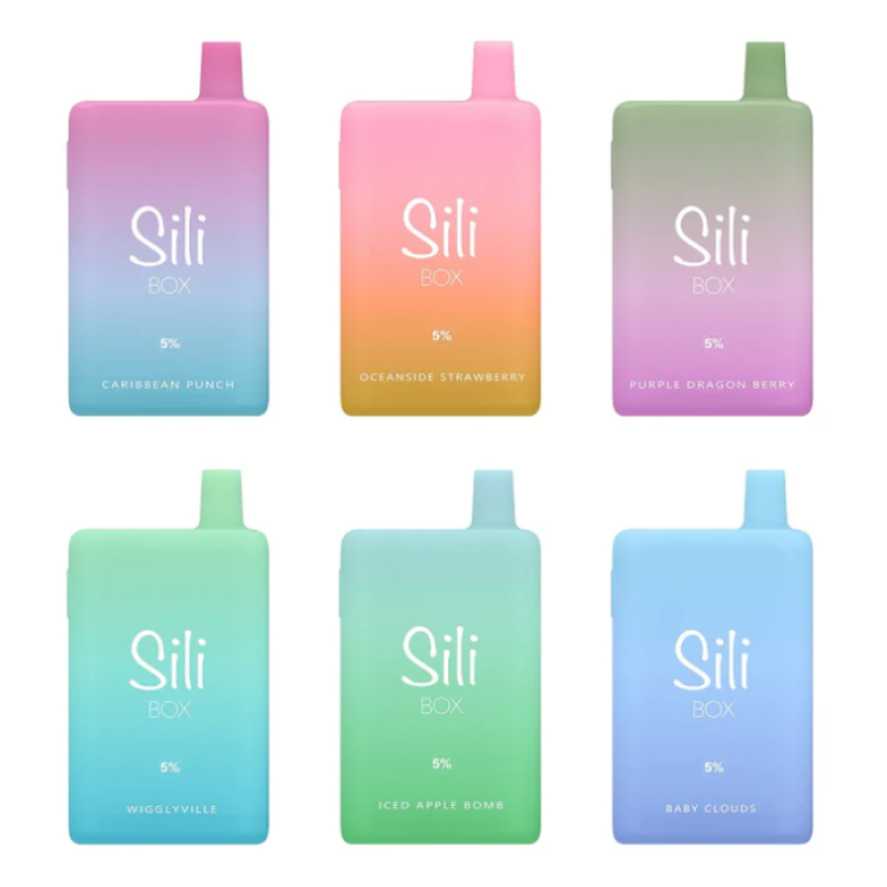 Sili Box Disposables 6000 puffs (Box of 5)