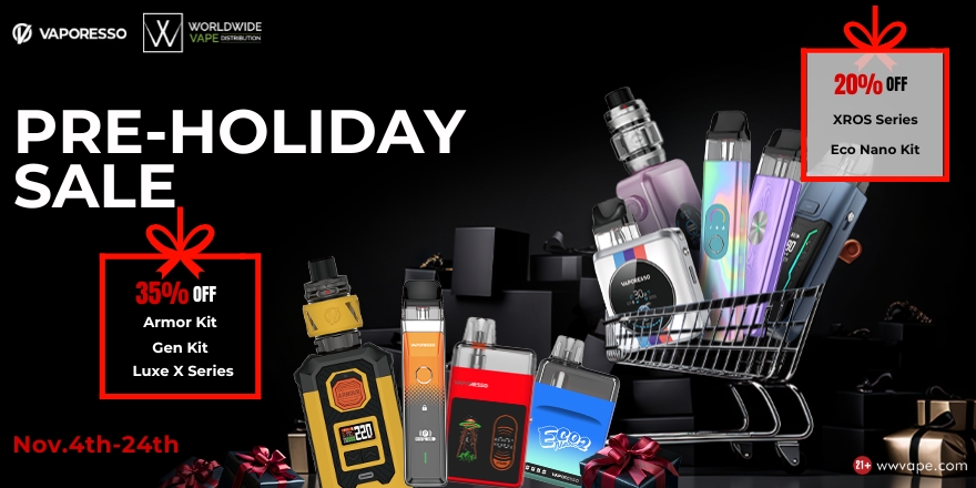 Vaporesso Pre-Holiday Sale