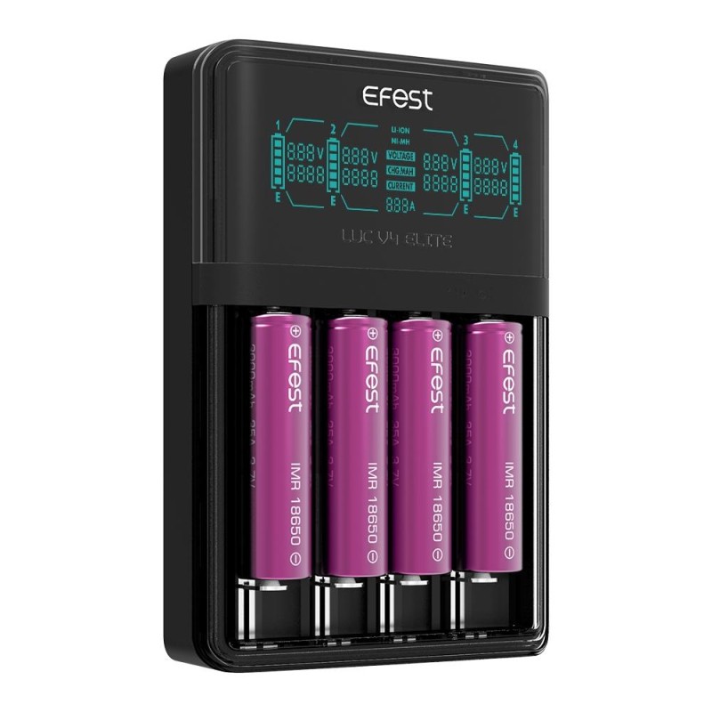 LUC V4 HD LCD Charger by Efest