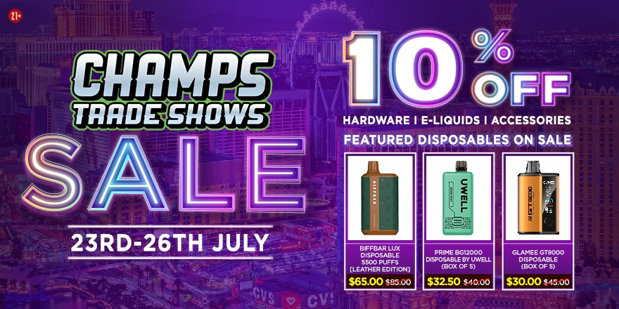 Champs Trade Show Sale  (July 23rd -26th)