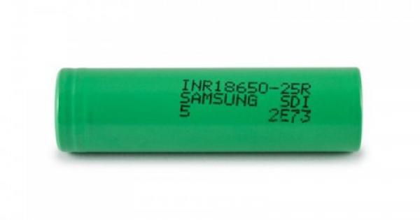 Accu Samsung INR 18650 25R 2500mAh, accu 25a inr 18650 samsung