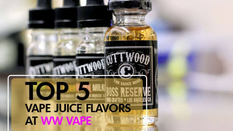 Top 5 Vape Juice Flavors at WW Vape